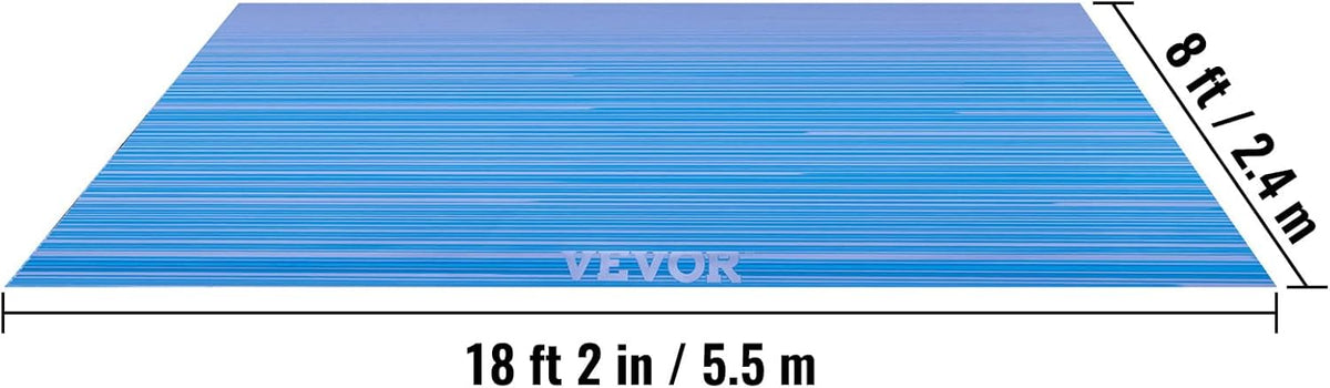 19' Camper Awning Fabric Replacement Ocean Blue Fade O1568