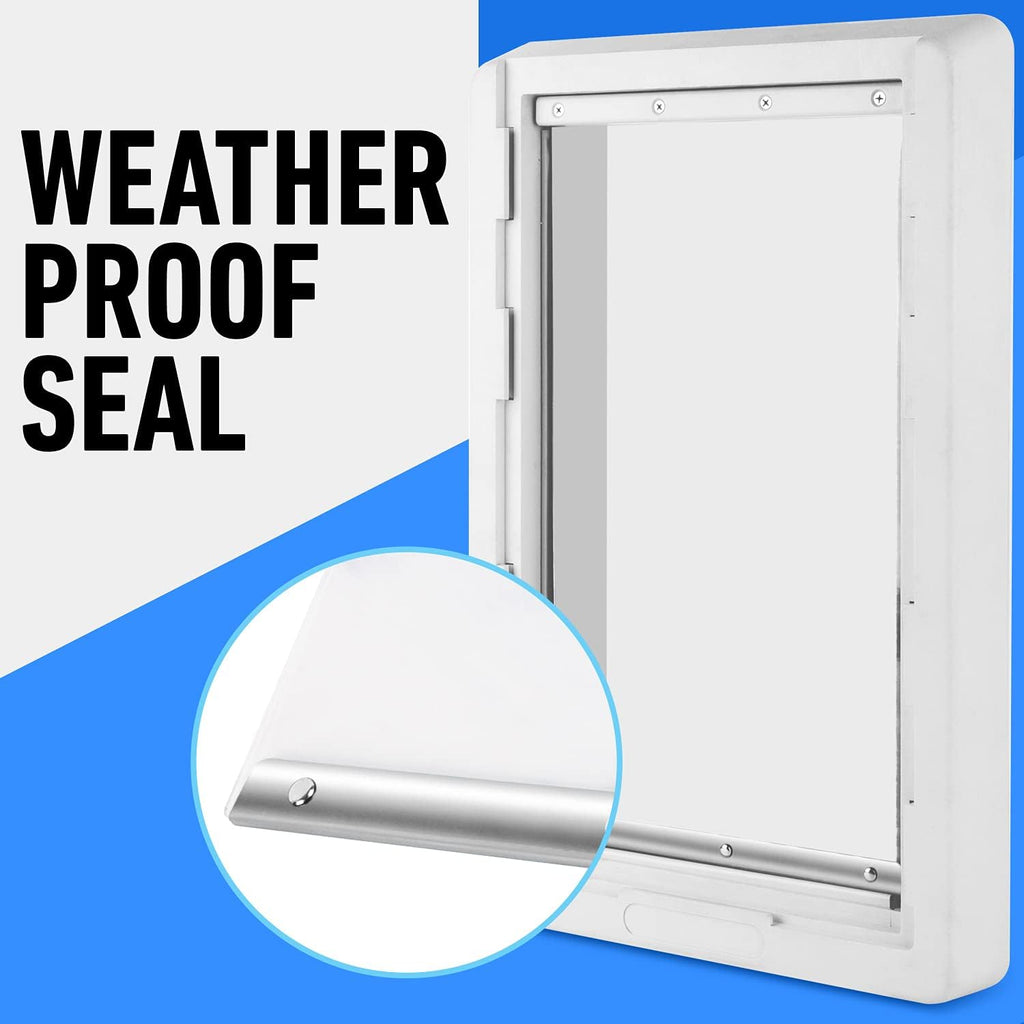 Weatherproof XL Replacement Dog Door Flap (9.75 x 17 in) Q899052