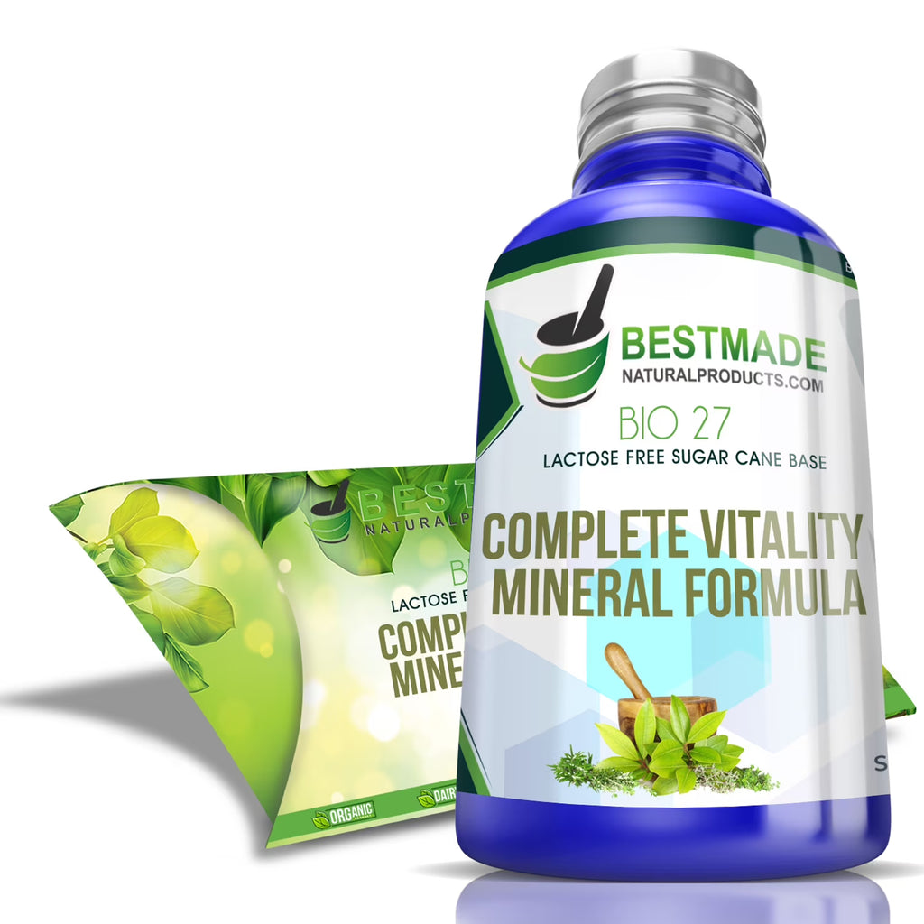 Lactose-Free Complete Vitality Mineral Formula Bio27 (300 pellets) B1720
