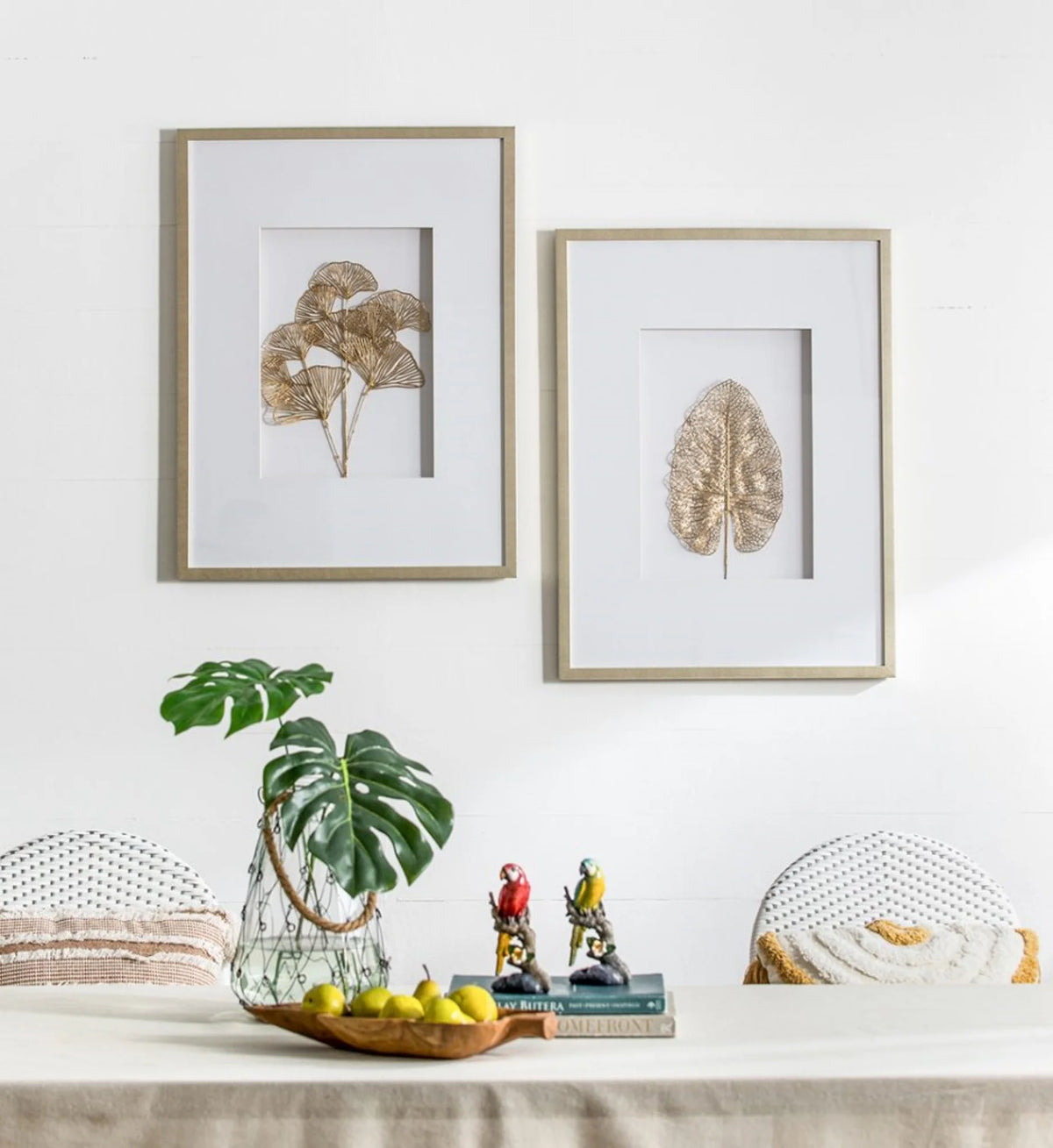 Botanical Framed Wall Arts 23.5" x 31.5" 2ct T55898