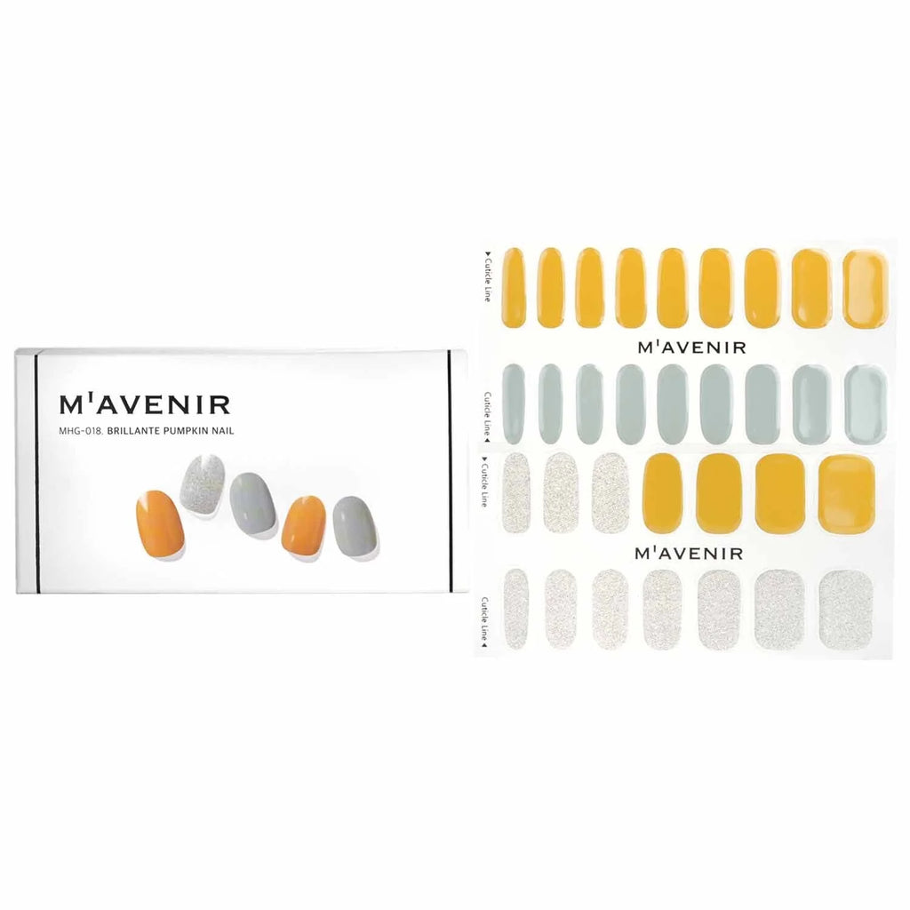 Yellow Lemon Drop Nail Sticker 32pcs U209