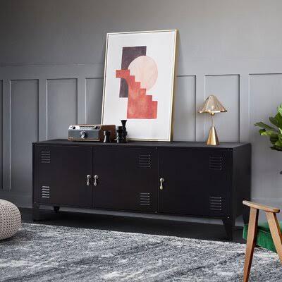 Metal 3 Door TV Cabinet V5765