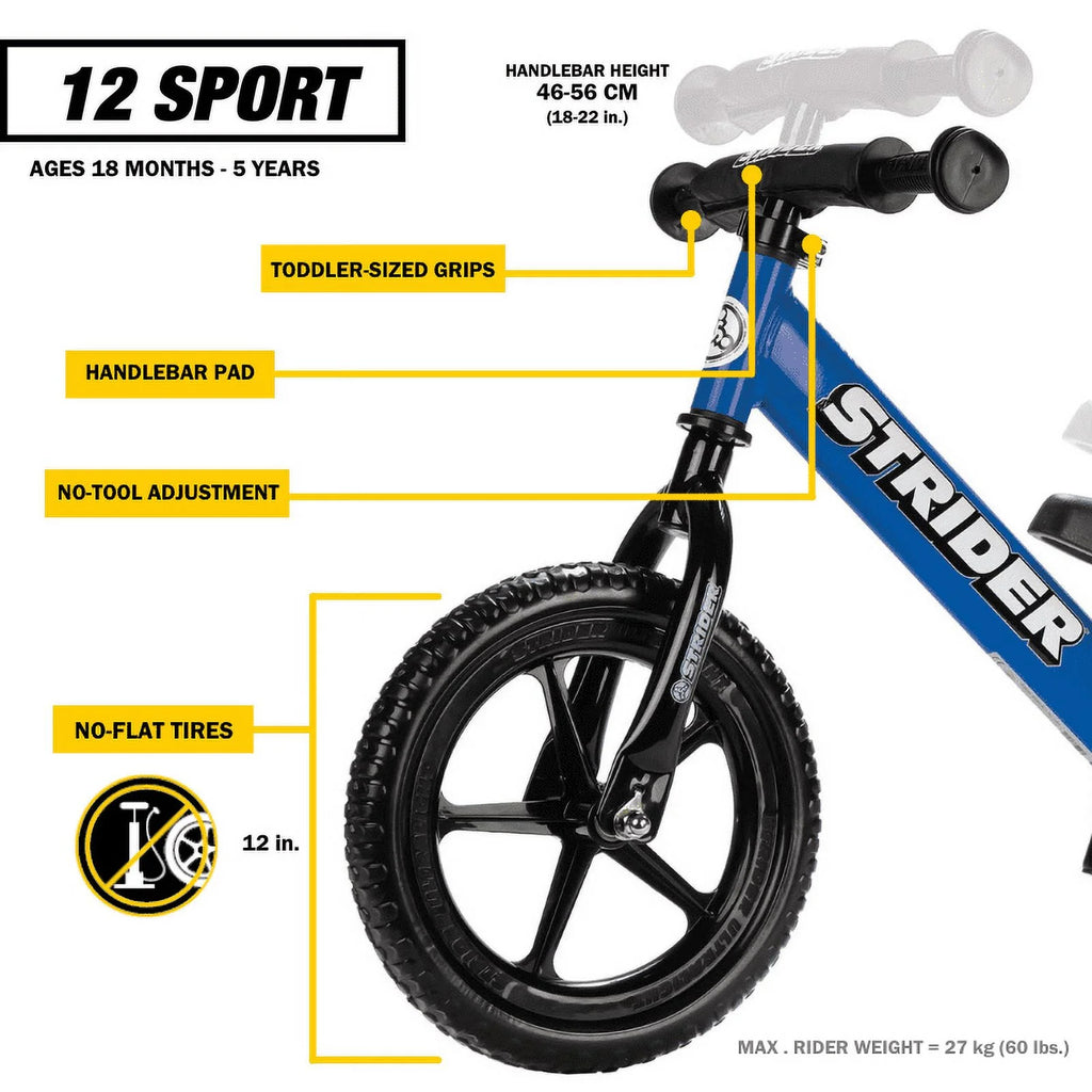 Blue Balance Bike T68813