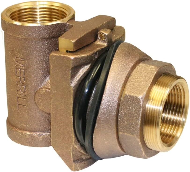 No Lead Brass 1-1/4 Pitless Adapter O4876
