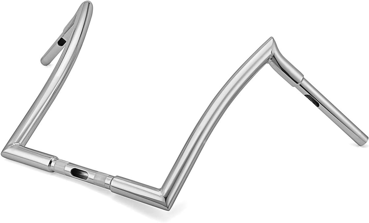 Gloss Black 10" Rise Steel Handlebar R80079