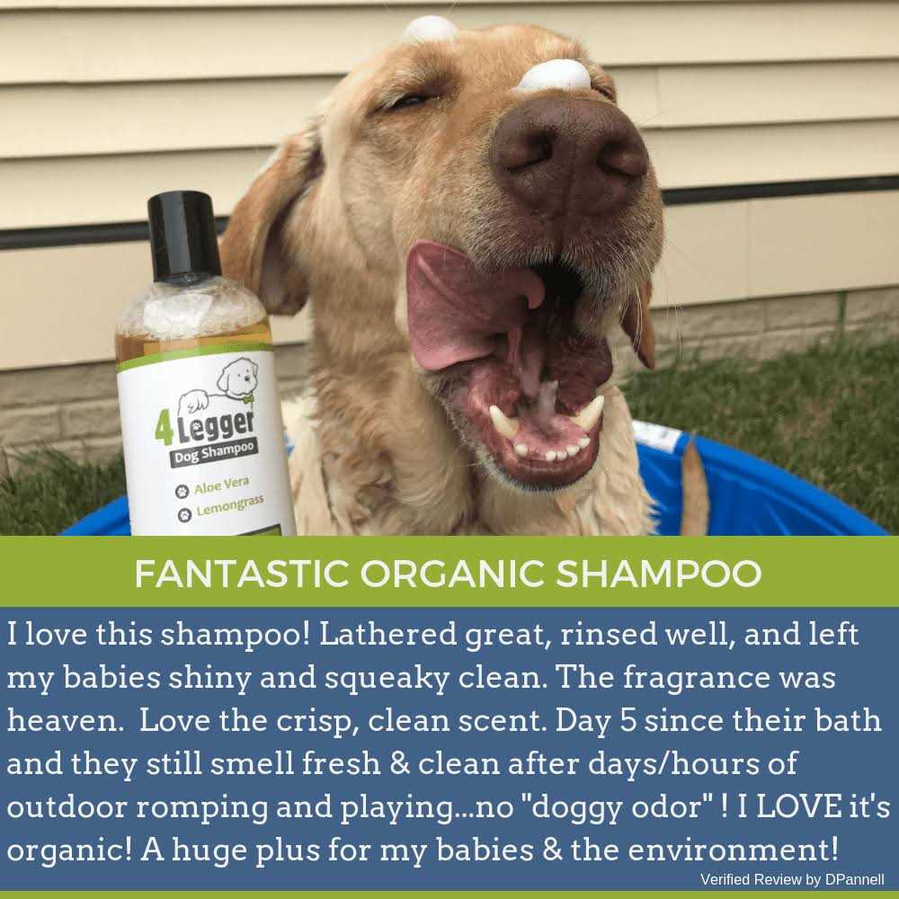 Hypoallergenic Dog Shampoo with Organic Lemongrass C32706