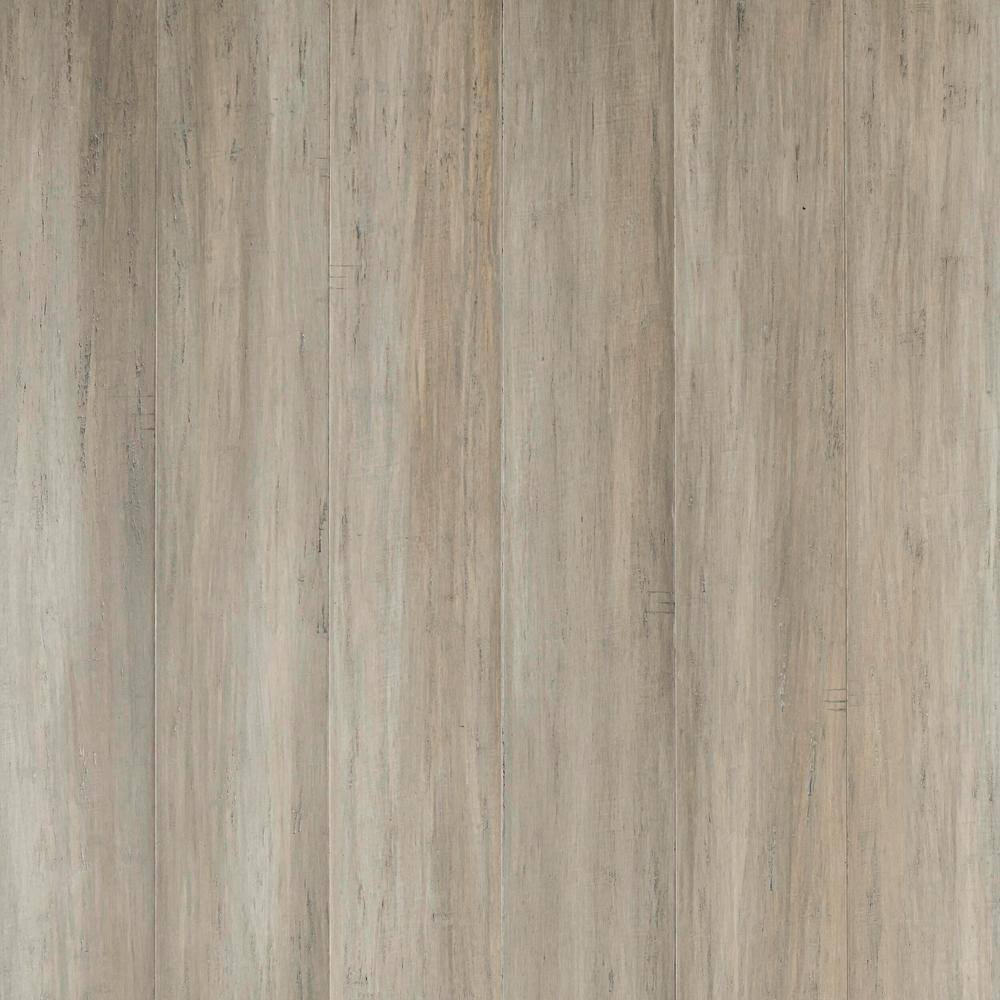 Waterproof Engineered Click Bamboo Flooring 7 mm x 5.2 in x 36.22 in 13.07 Sq. ft. O284545