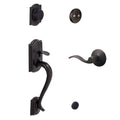 Aged Bronze Dummy Door Handleset P5552