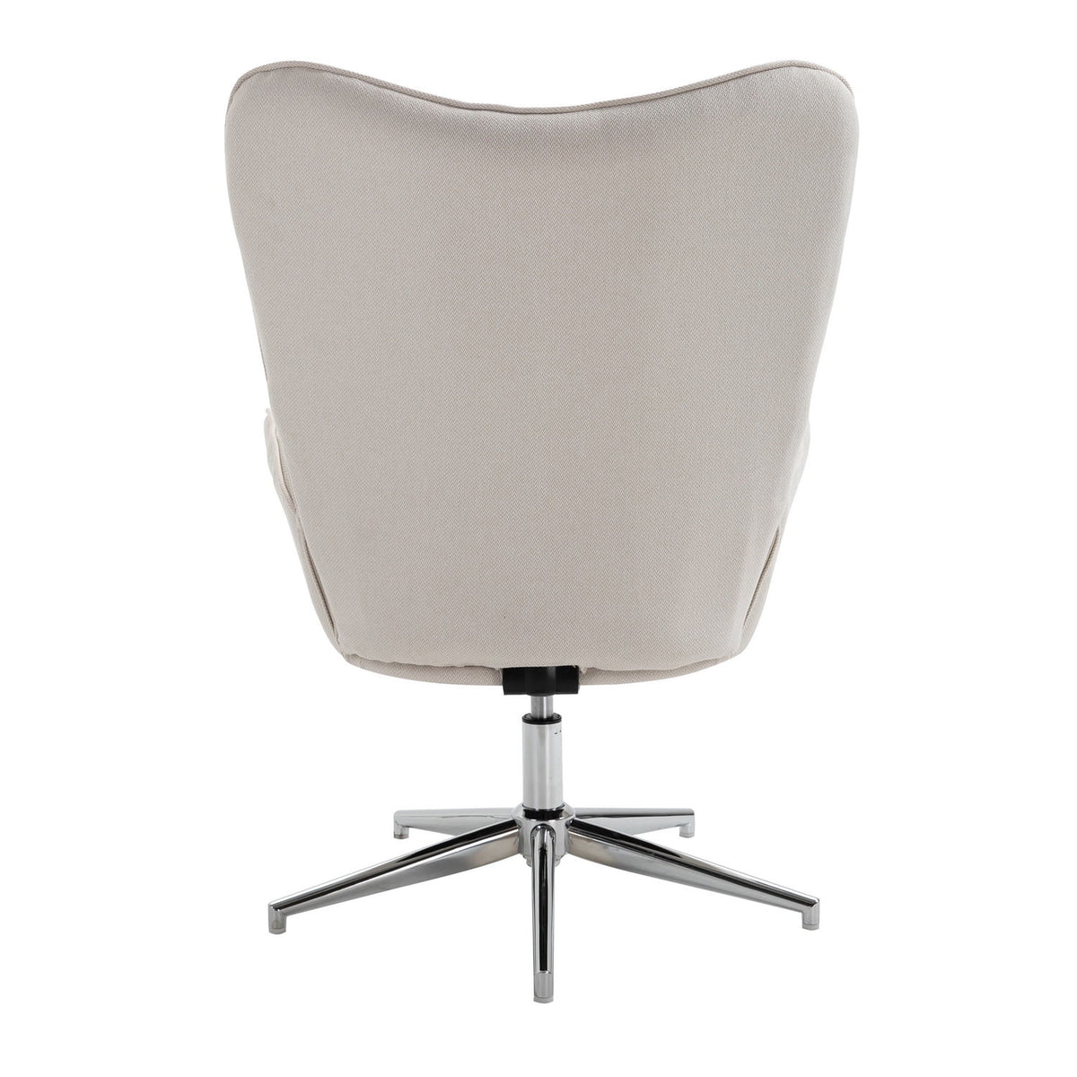 Beige Upholstery Accent Chair I760129