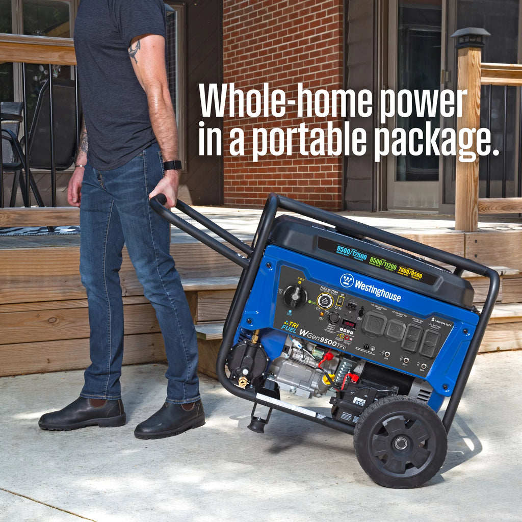 12,500 Peak Watt Dual Fuel Portable Generator G3215