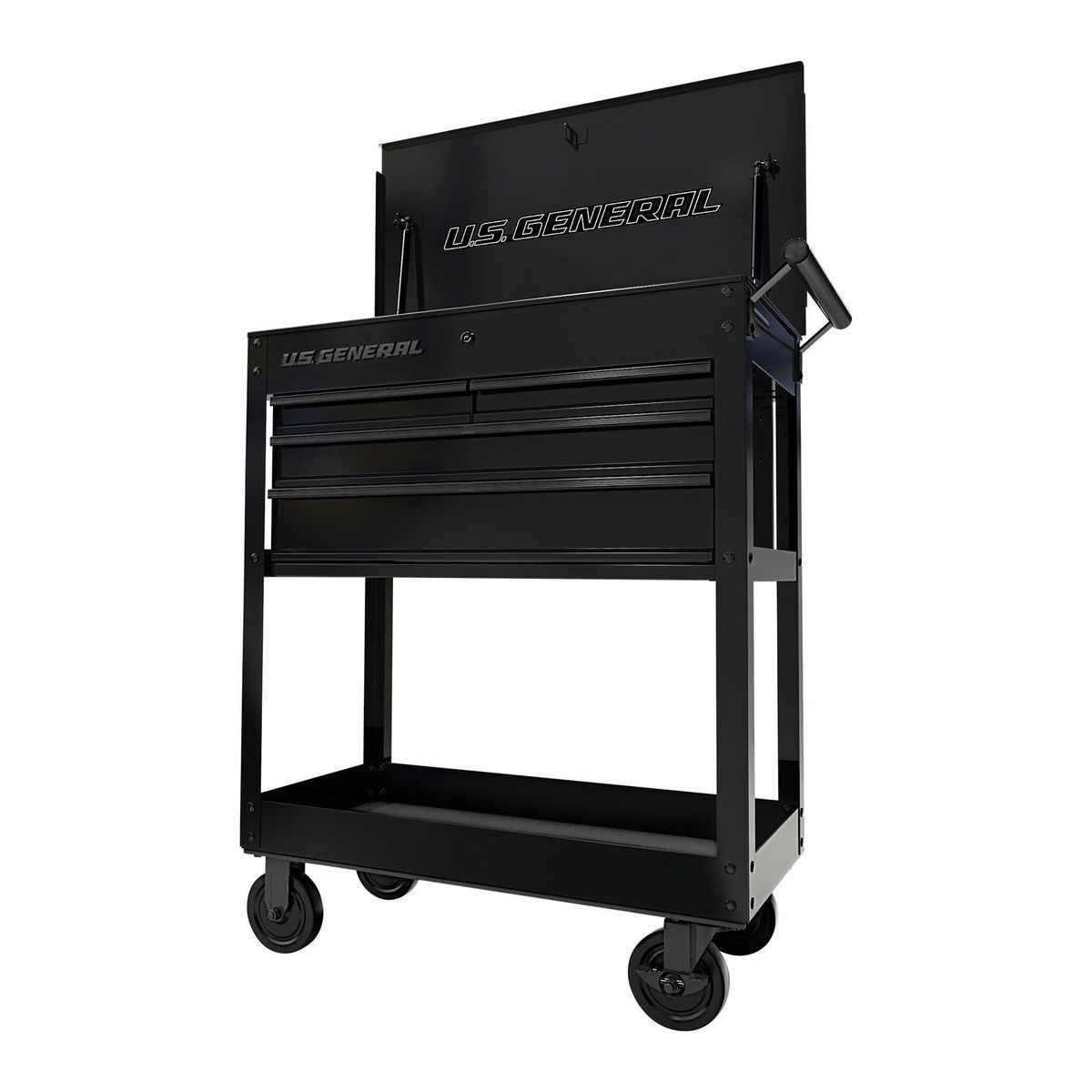 Red 4-Drawer Tech Cart V575