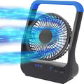 Battery Operated Fan Portable Desk Fan with Timer 3 Speeds Q179