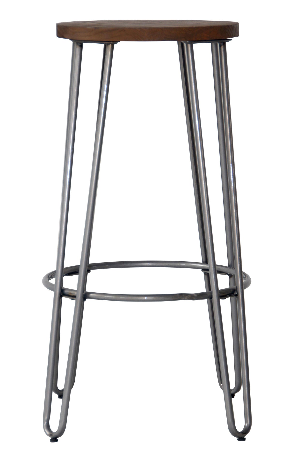Natural Metal Barstool R535348
