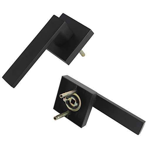 Matte Black Non-Turning Reversible Door Levers A9899