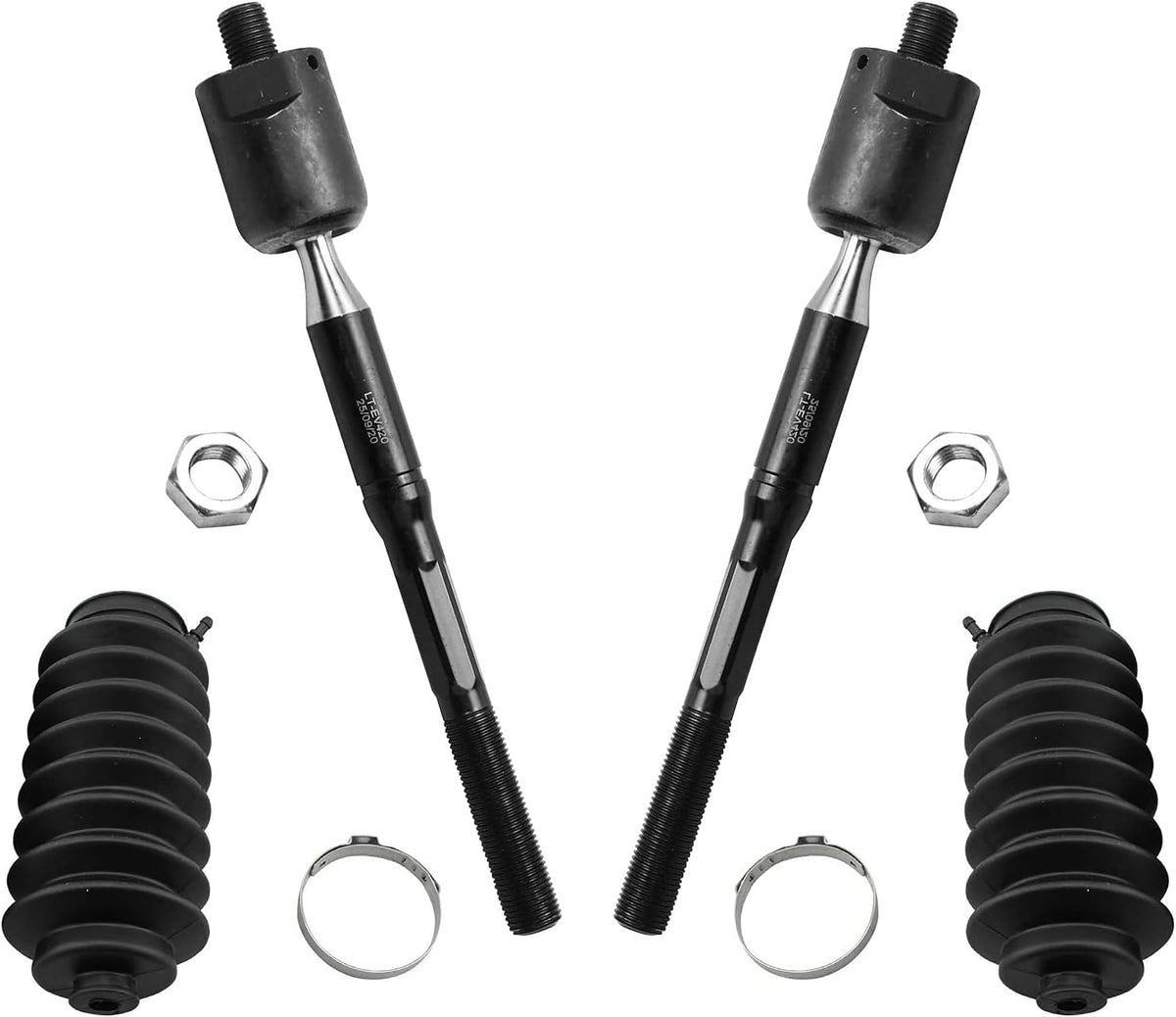 Front Lower Control Arms with Ball Joint Sway Bar Tie Rods with Boot U60977