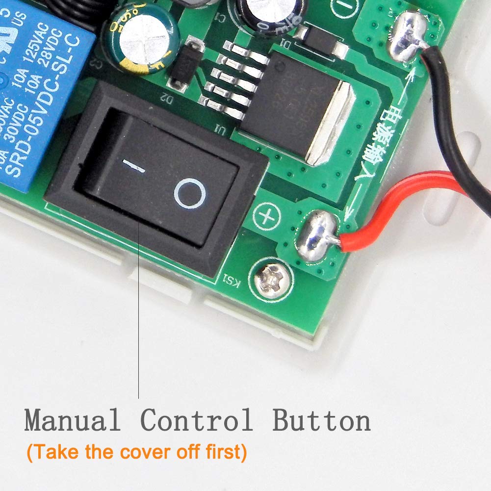 Remote Battery Disconnect Switch for Car, DC12V, 180A, Pack of 2 H312