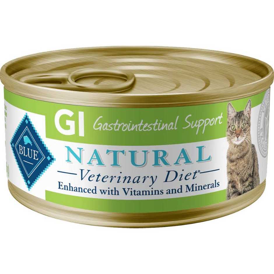 Blue Buffalo Natural Veterinary Diet Gastrointestinal Support Canned Cat Food 24/5.5 oz M49856