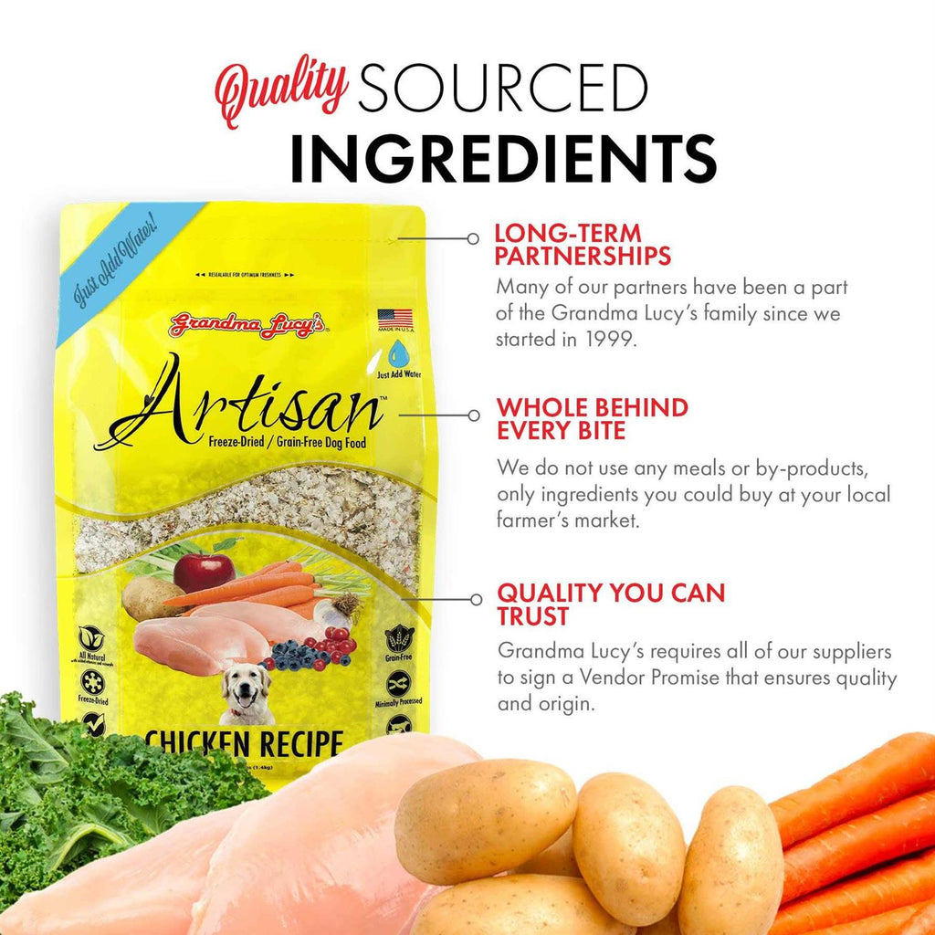 Freeze-Dried Grain-Free Chicken Dog Food Y40151