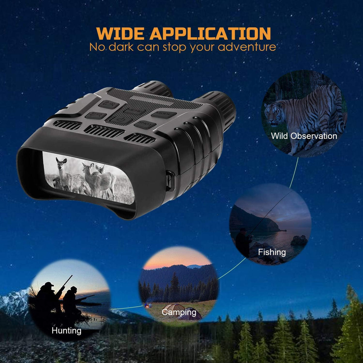 Night Vision Goggles Binoculars with 32GB TF Card P993138