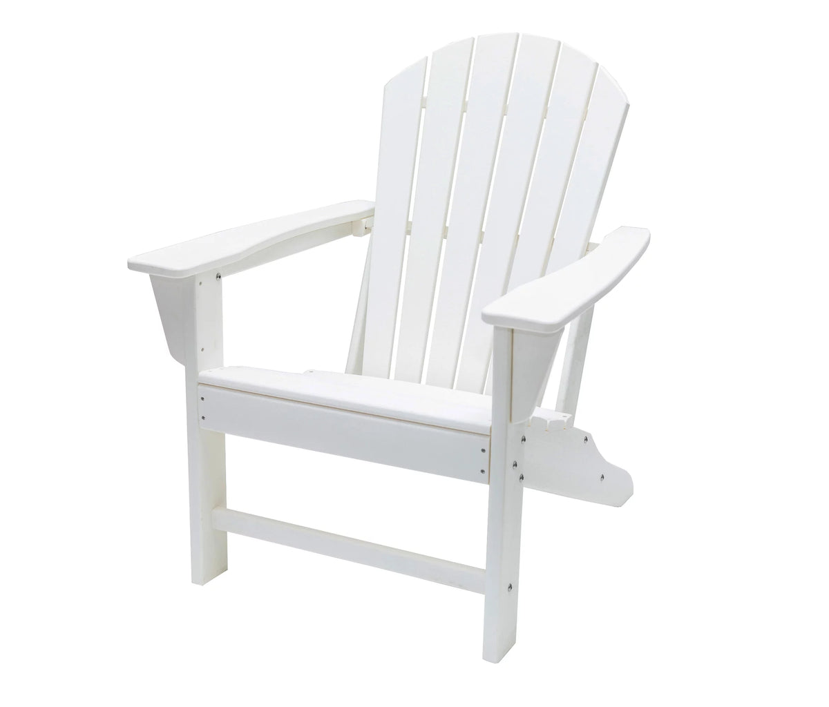 White Poly Outdoor Adirondack Chair R945