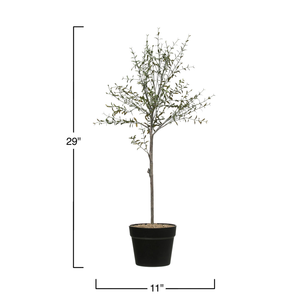 Faux Thyme Topiary in Pot P438971