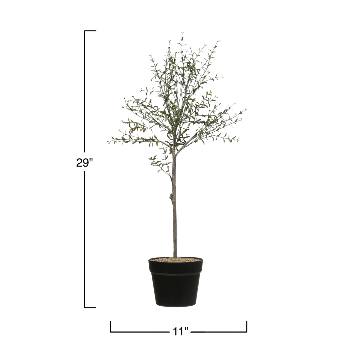 Faux Thyme Topiary in Pot P438971