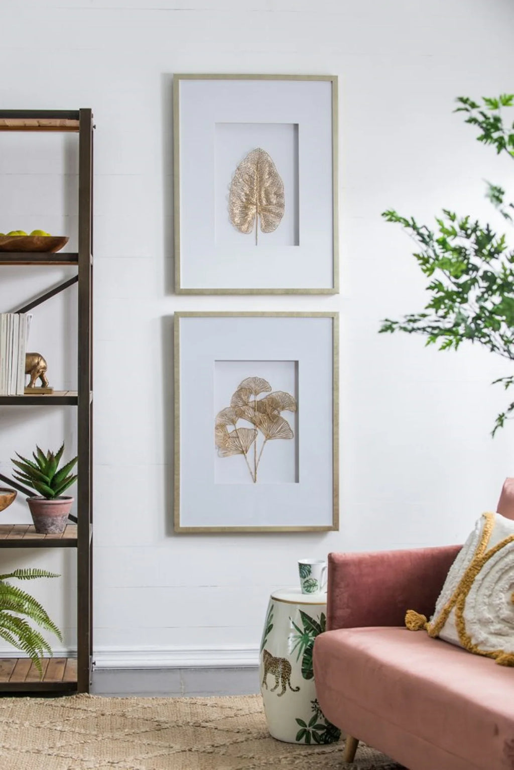 Botanical Framed Wall Arts 23.5" x 31.5" 2ct T55898