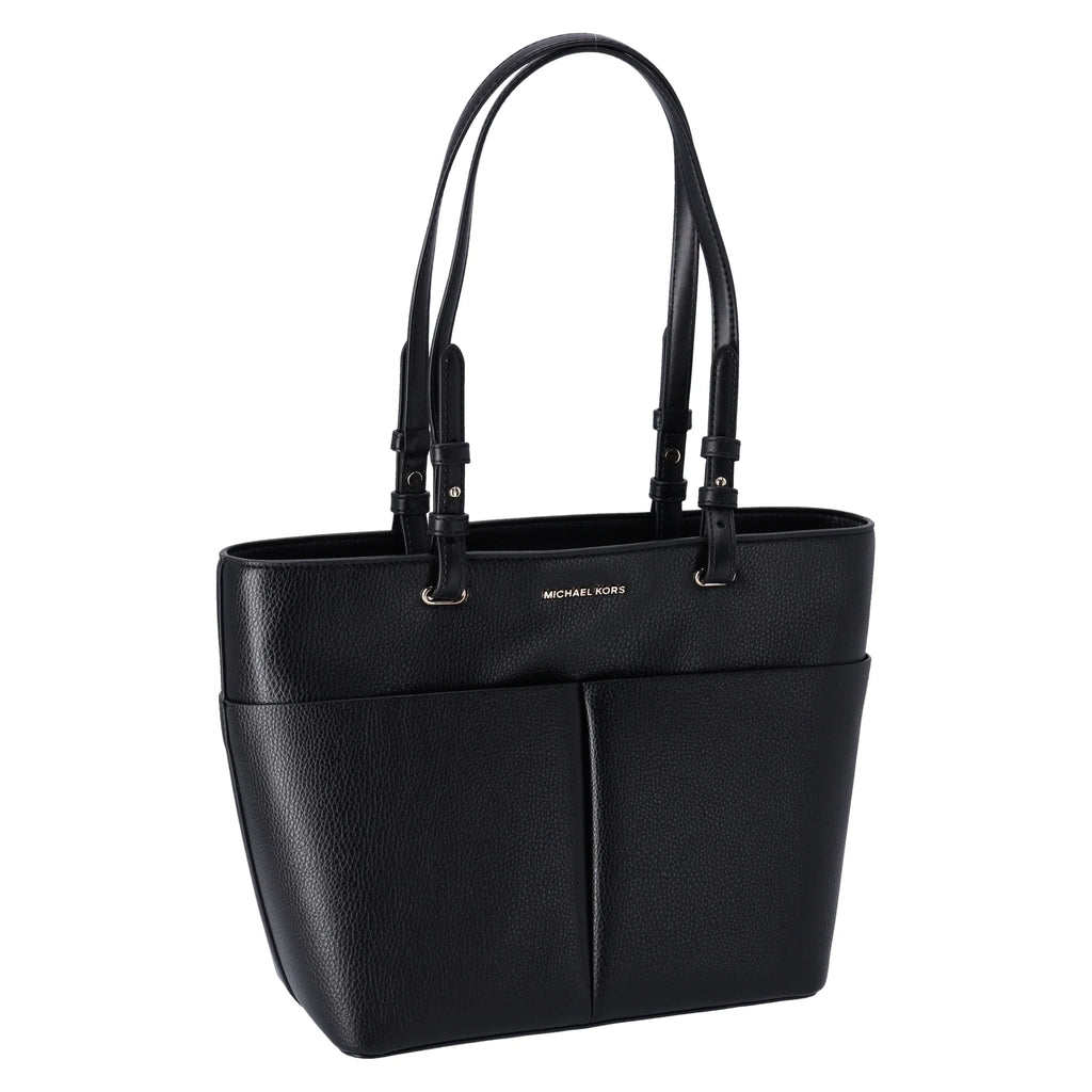Black Leather Tote X4327