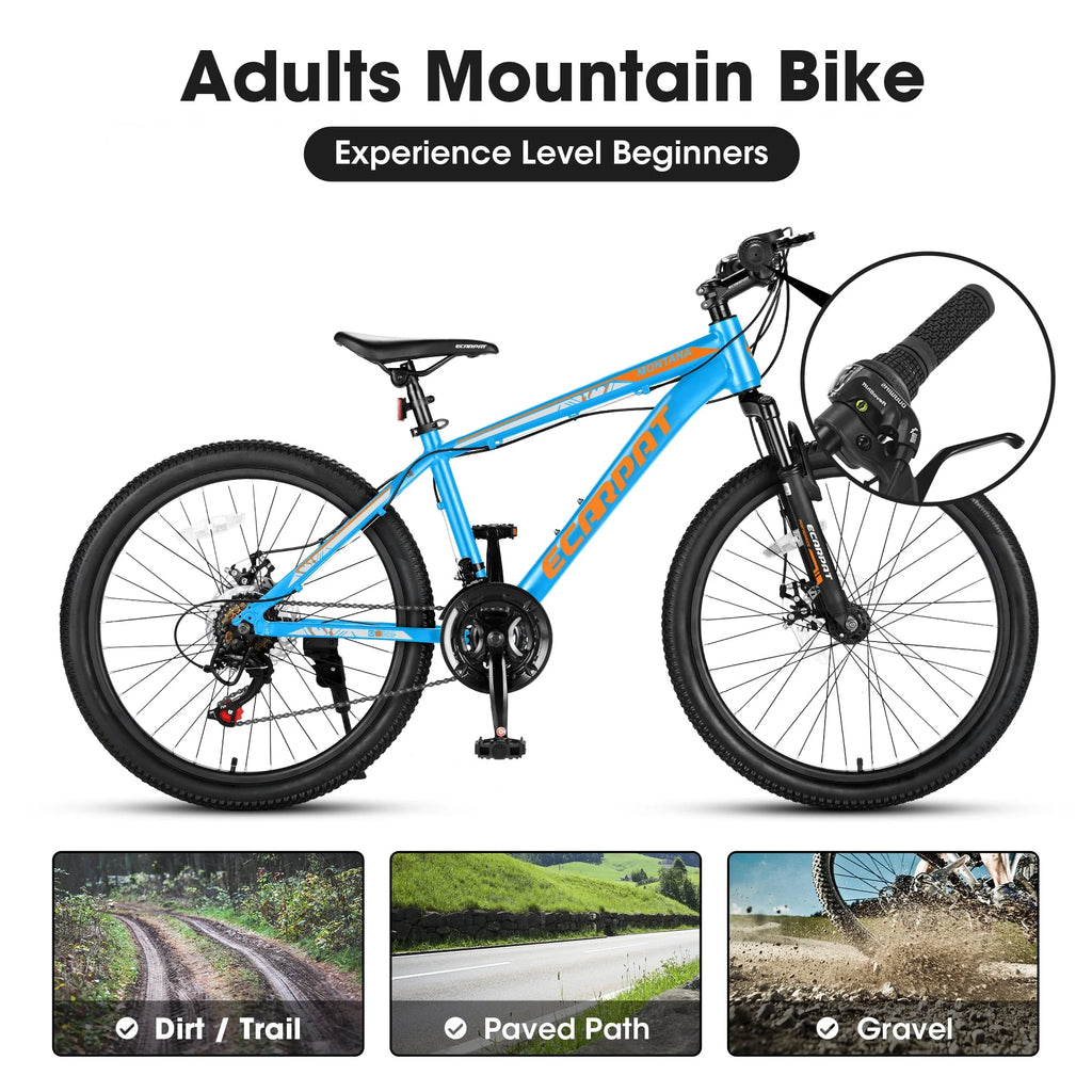 26 Aluminum Mountain Bike with Disc Brakes & Suspension Z93887