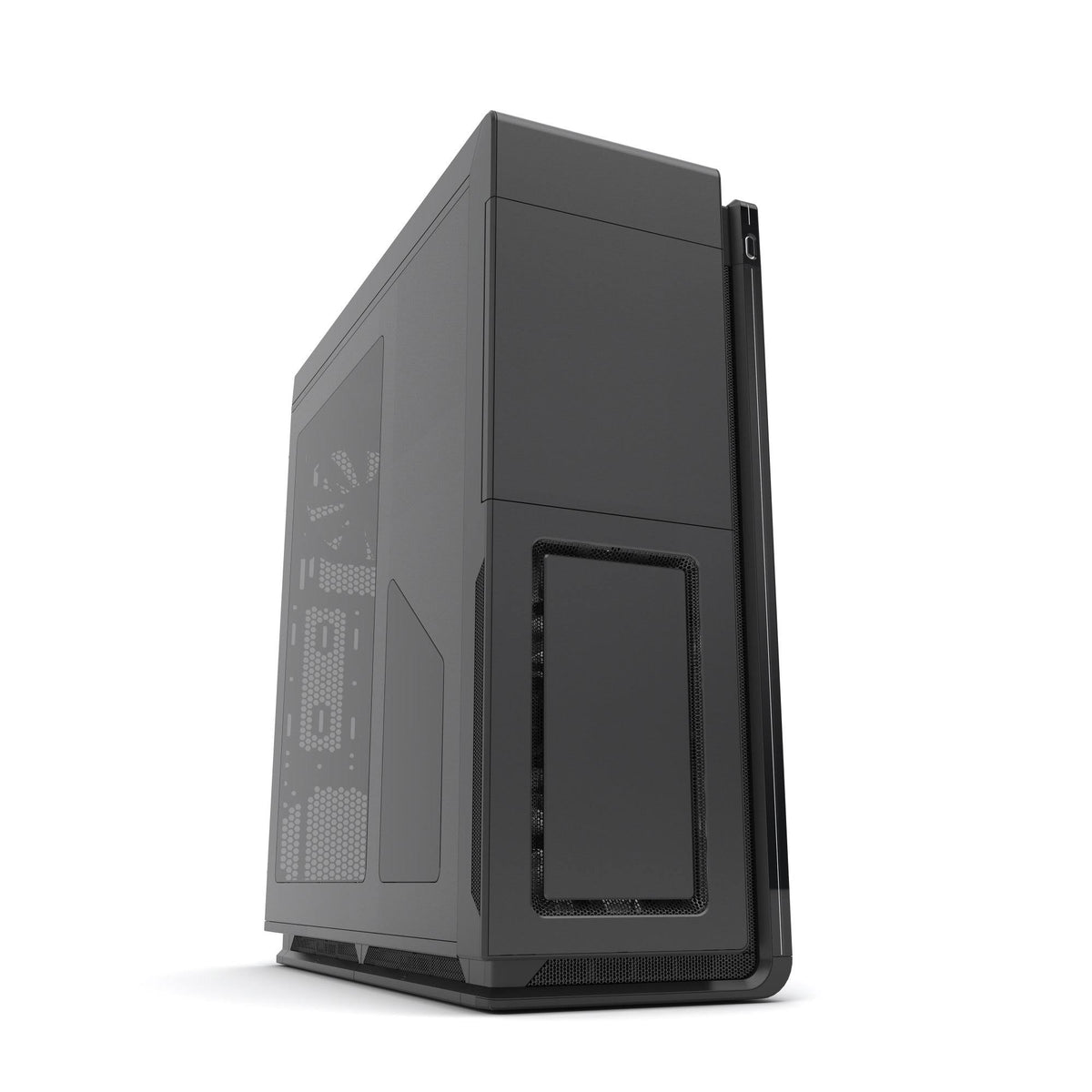 Aluminum ATX Full Tower Case Black/White K19159