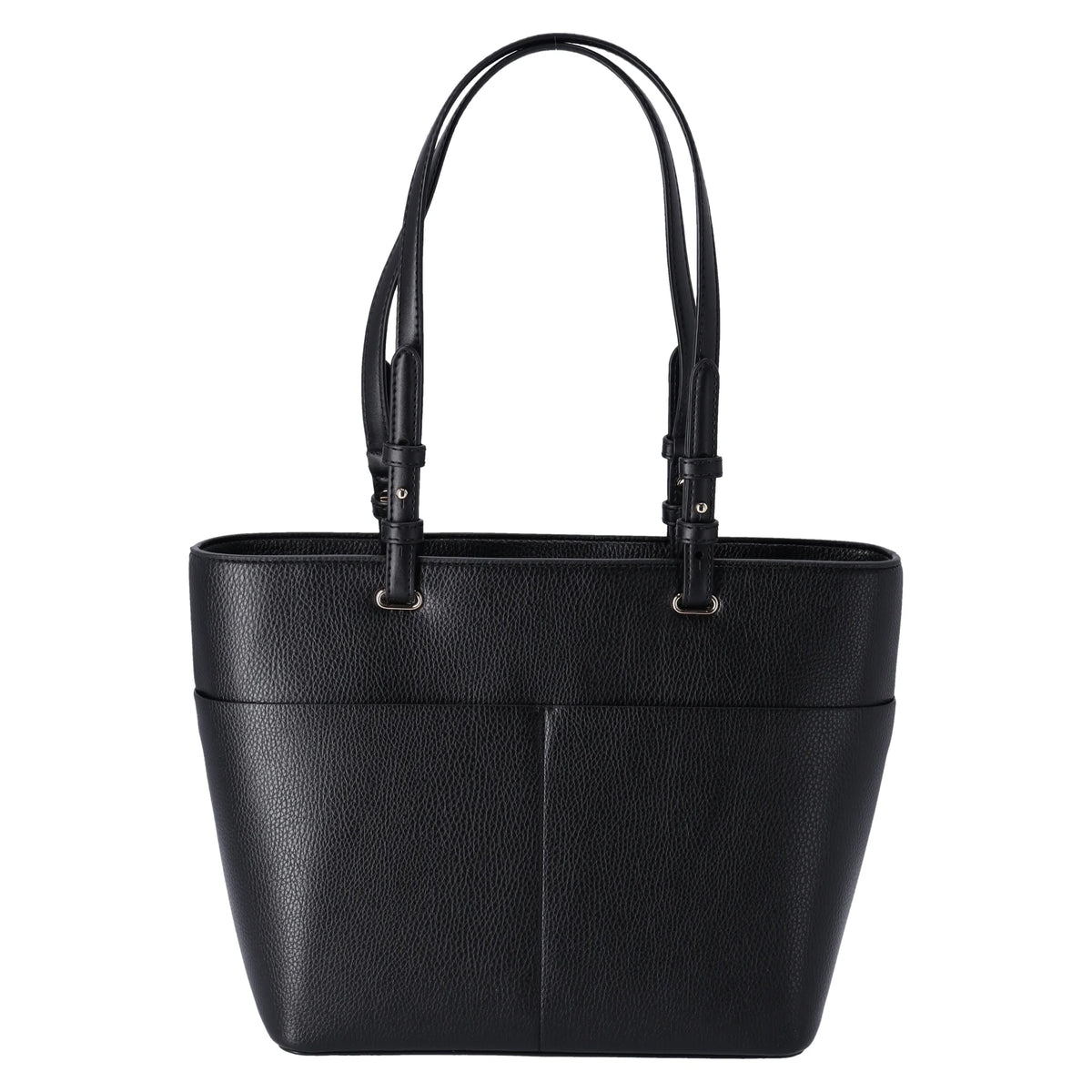 Black Leather Tote X4327