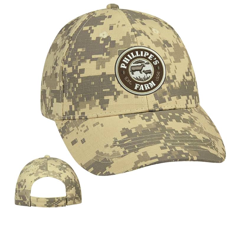 Digital Camouflage Cap L7674