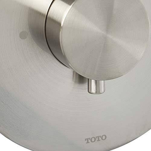 Brushed Nickel Round Volume Control Valve Shower Trim A84576