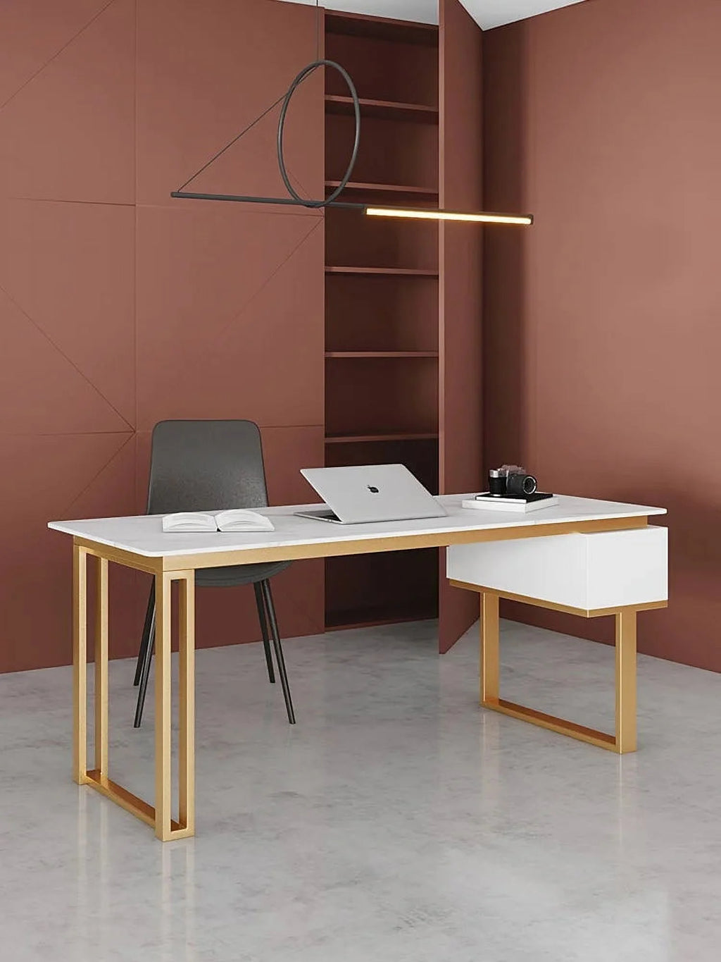 Modern Simple Computer Desk L3641