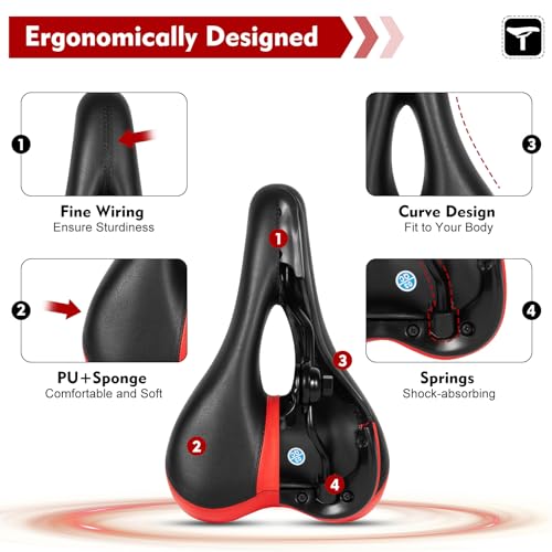 Adjustable Electric Scooter Seat 10.23 * 6.29inch Aluminum Rod L7429
