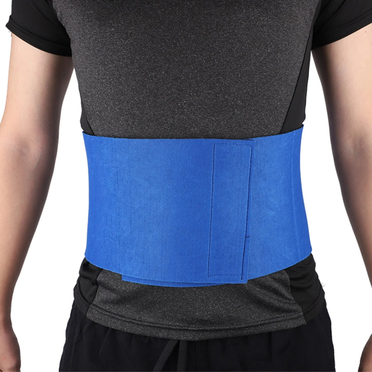 Blue Neoprene Waist Trimmer Belt I2436