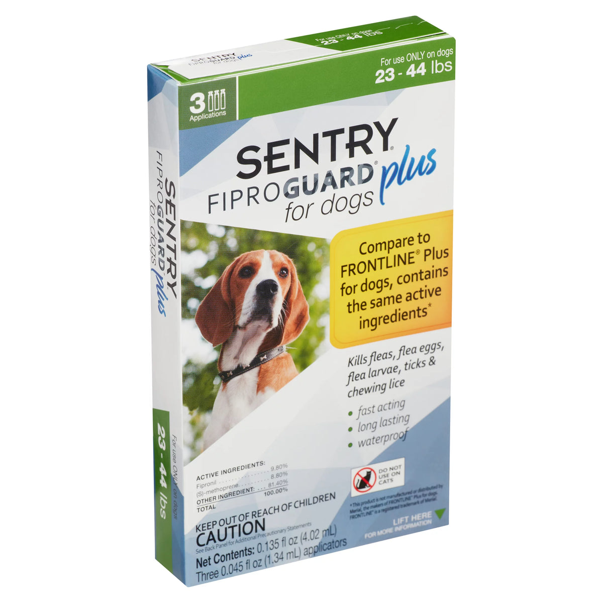 Dog Flea & Tick Topical 3 Monthly Treatments 3 Count Z600391