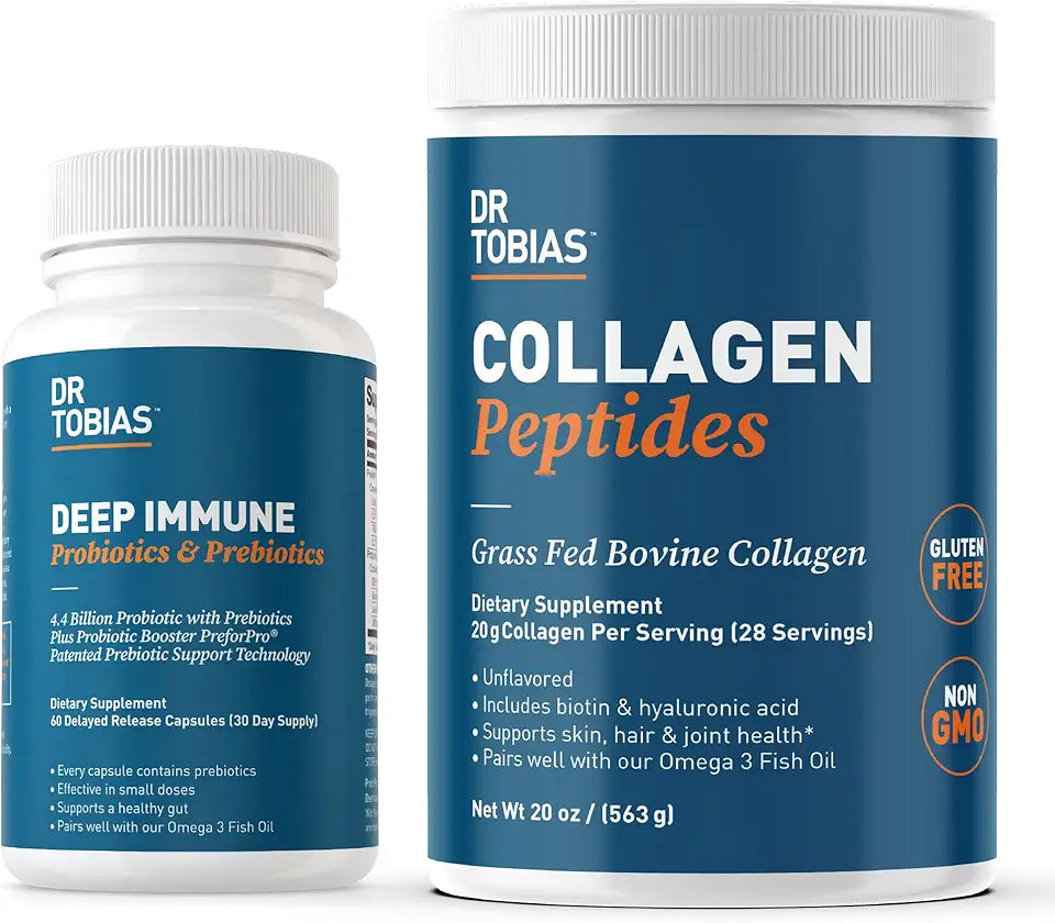 Probiotics & Prebiotics and Collagen Peptide Powder Q4739