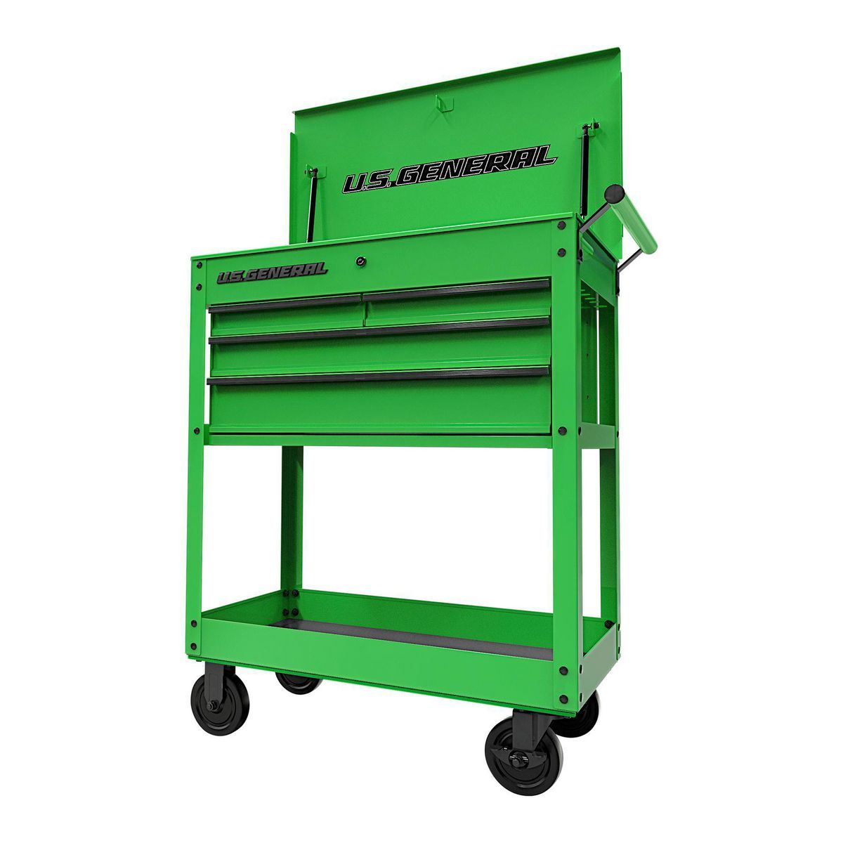 Red 4-Drawer Tech Cart V575
