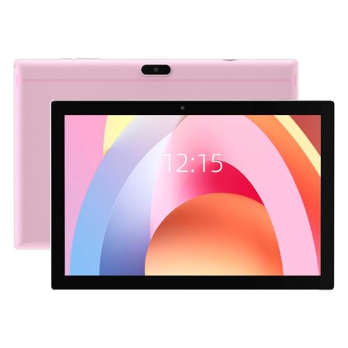 Blue 10.1 inch Android 14 Tablet with Keyboard Case Mouse Stylus Film, 8GB+64GB, 1280*800 HD Touch Screen, 8MP Dual Camera, Wi-Fi Bluetooth S968