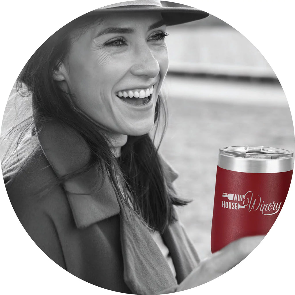 12 oz Stainless Steel Vacuum Insulated Wine Tumbler J56025