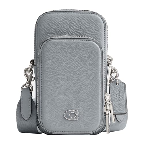 Mens Phone Crossbody In Crossgrain Leather L1836
