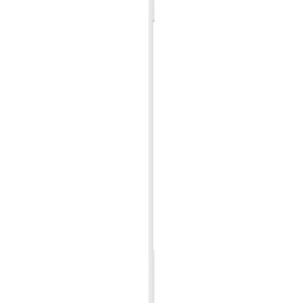 Two Equal Raised Panel PVC Pilaster with Standard Capital and Base (Pair) V39465