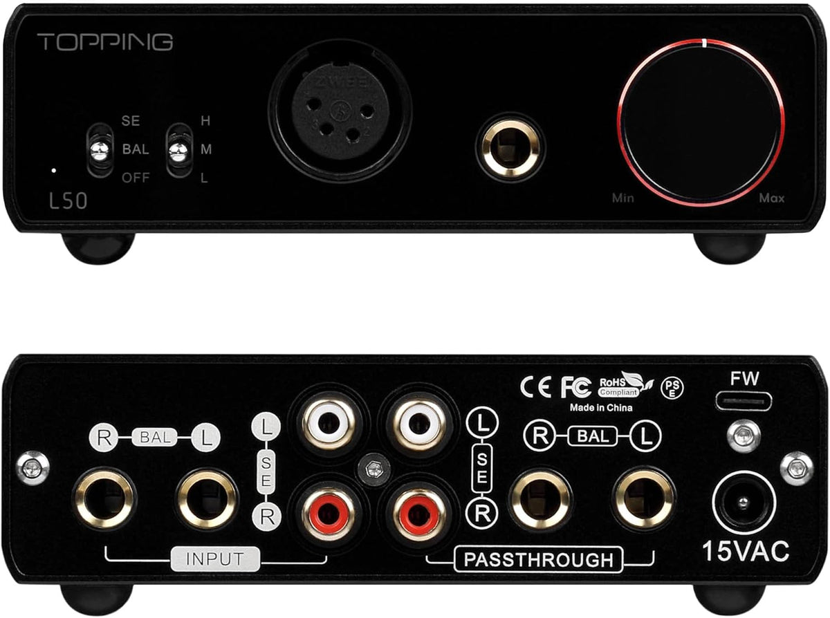 Black Headphone Amplifier S446730