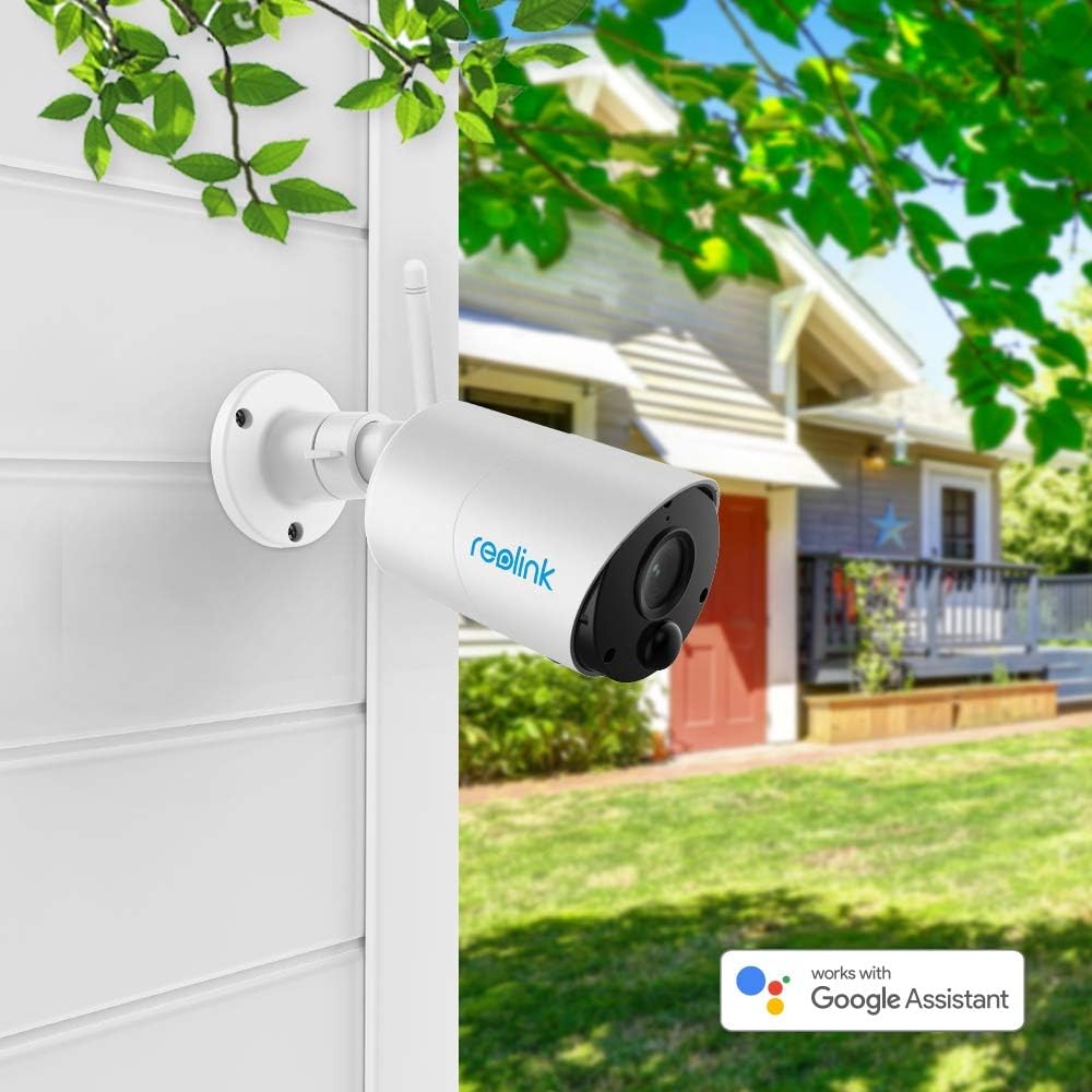Wireless Outdoor Security Camera 1080P HD Solar Powered 2 Pack U6740