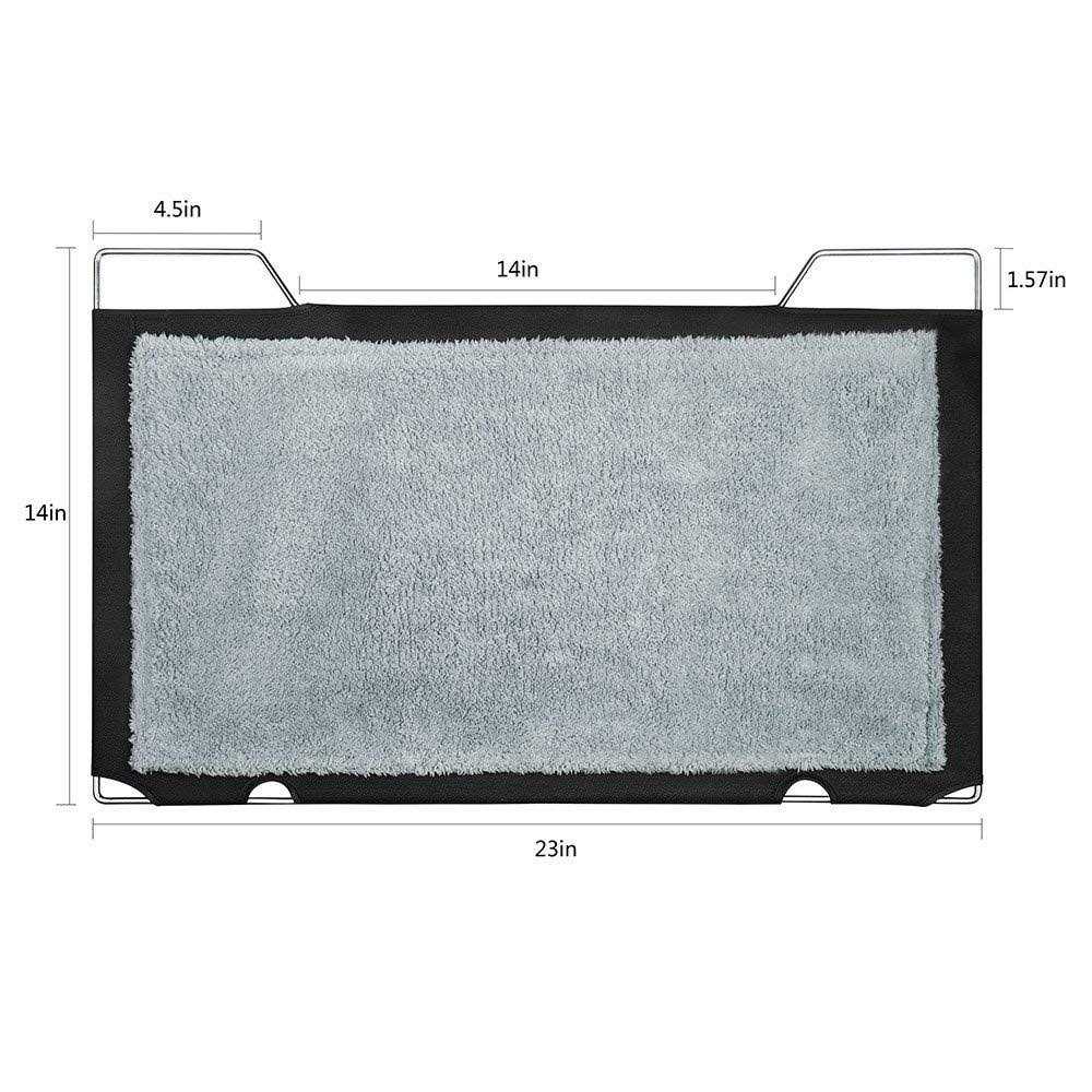Cat Window Perch Cat Hammock 2 Layers Bed Up to 55lb Soft Mats Stable Metal Frames W561621