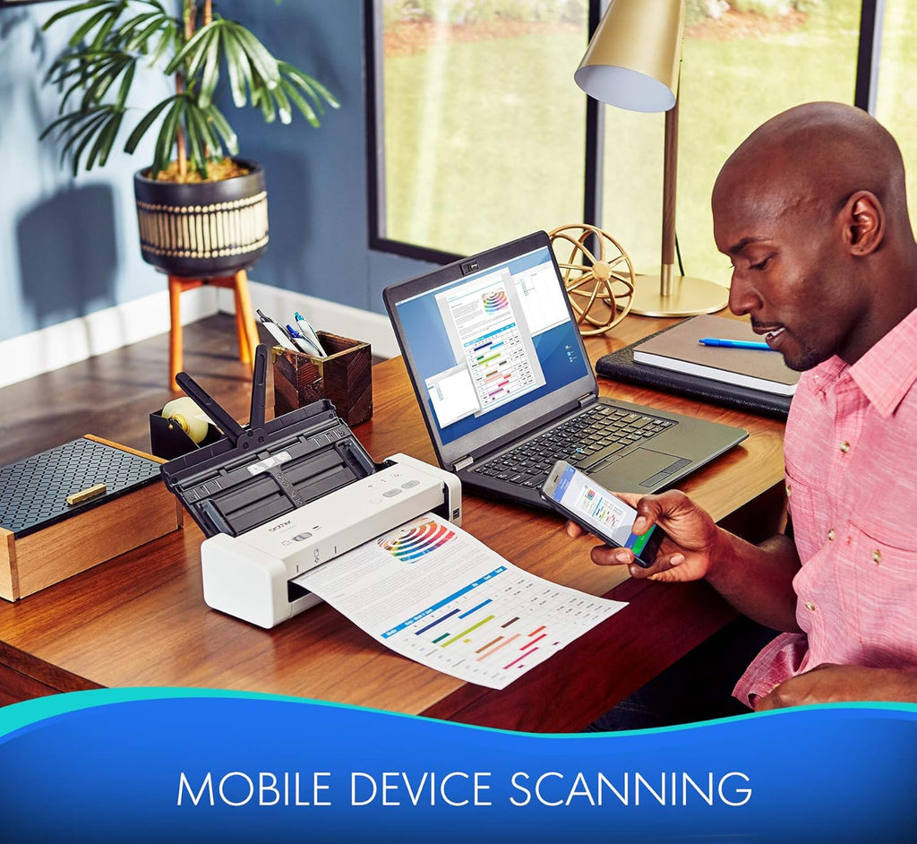 Wireless Portable Compact Desktop Scanner J90774