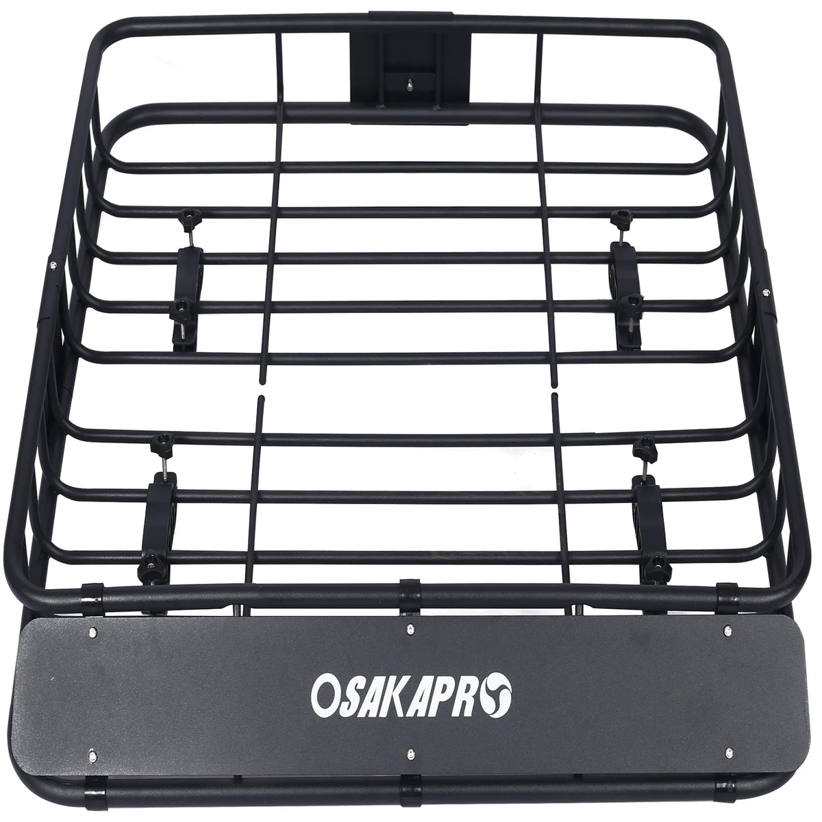 Black Steel Roof Rack Cargo Carrier Basket 43" M94583