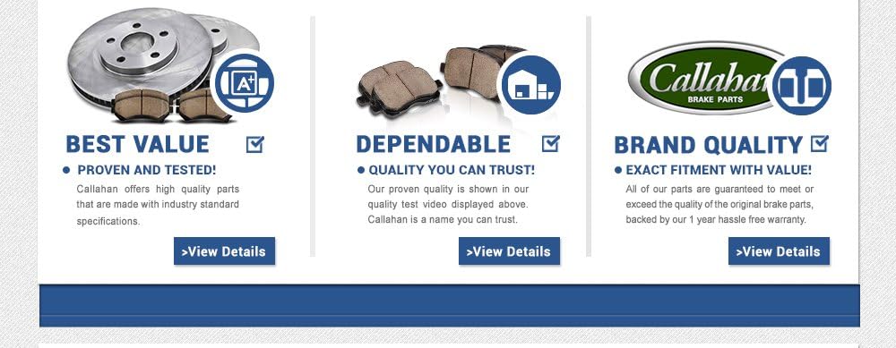 Premium OE 5 Lug Rotors + Ceramic Brake Pads + Clips Z272