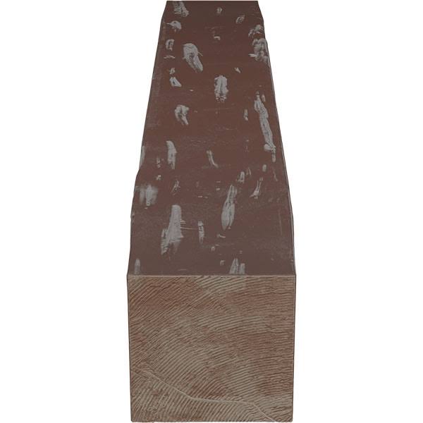 Aged Pecan Faux Wood Fireplace Mantel V2149